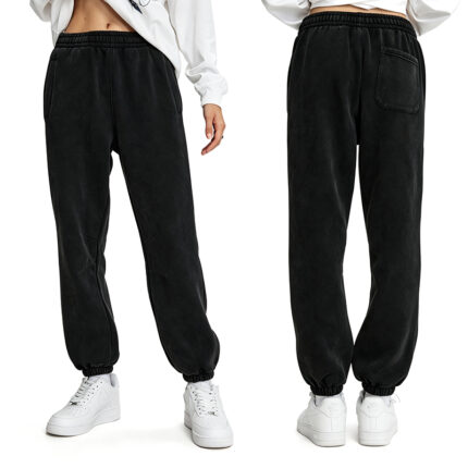 Vintage Washed Jogger Sweat Pants