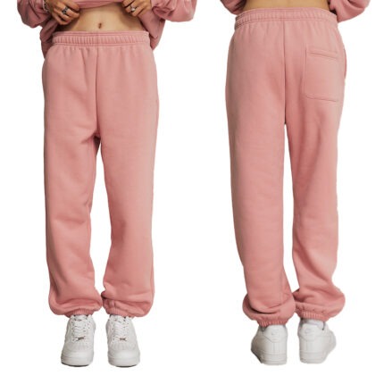 Solid Color Jogger Sweat Pants